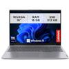 Lenovo - Notebook 16 Pollici ThinkBook 16 G7 IML Pc Portatile Professionale Windows 11 Pro, Intel Core Ultra 7 155H, RAM 16GB DDR5 512GB SSD NVMe, Laptop Grafica Intel Arc Audio Dolby Camera FHD 1080p