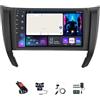 BOJONTN 9 Pollici Android 14 Auto Stereo Radio 2 Din per Nissan NAVARA Frontier NP300 2016-2018 con Telecamera Posteriore Comandi al volante Bluetooth GPS Car Play senza fili(S400 4+64G)