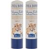 Helan, Linea Bimbi Bio, Burrocacao, Balsamo Labbra Nutriente, Burro Cacao Idratante - Lip Balm con Olio di Mandorle Dolci e Oliva, Burro di Karitè e Fiori di Camomilla - Aroma Vaniglia