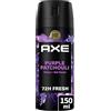 AXE - Deodorante da uomo Spray - Purple Patchouli - Collezione Prestige - Spray antitraspirante - Freschezza 72h non-stop - fragranza pesca patchouli e ambra - 150ml