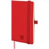 finocam Taccuino Nexo Copertina Morbida Dotted Rosso, Taccuino Piccolo con Fogli Microforati, Tasca e Portapenna, 72 Fogli, Ideale per Bullet Journal