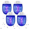 Horuili Lampada Antizanzare Elettrica, 4 Pezzi Lampada per Zanzare, Trappole per Zanzare con Lampade UV, Presa Repellente per Zanzare, per Falene, Mosche, Zanzare, Interni Camera da Letto Cucina