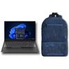 Lenovo, Pc Portatile Notebook, Intel i3-1215U, Full HD 15,6, 24GB Ram, 1TB Ssd Nvme, Windows 11 Pro, Office 2021 Pro Plus + Zaino In Omaggio - Pronto All'Uso