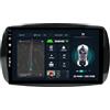 MISONDA 2 Din Android 14 Autoradio GPS Per Mercedes Benz Smart 453 Fortwo 2014-2020 | Telecamera posteriore | IPS da 9 pollici | 2G+32G | Supporta DAB/WiFi/BT5.0/USB/MirrorLink/SWC/FM/AUX/Carplay