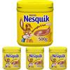 NESQUIK Preparato per Bevanda con Cacao Solubile, Barattolo 500g (Confezione da 4)