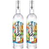 Sagatiba Cristalina - Cachaça Brasiliana Premium, 70 cl, Invecchiata 2 Anni, 38% Vol (Confezione da 2)