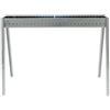 Lisa Barbecue a carbone per arrosticini Lisa Milano 100 in acciaio inox