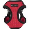 Puppia PARA-HC1533-RD-S Soft Harness C - Pettorina Morbida per Cani, Rosso, S, 1 Pezzo