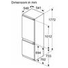 Siemens Exclusive PRONTA CONSEGNA - Siemens PI Frigorifero combinato da incasso KI86VVFE0 da 54 cm