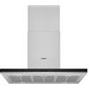 Siemens Cappa a parete LC97BHP50 finitura acciaio inox e vetro nero da 90 cm