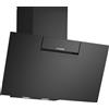 Siemens Cappa a parete LC87KFN60 finitura vetro nero da 80 cm