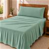 Degrees Home Premium - Set Lenzuola 3 Pezzi in Microfibra Spazzolata (105X190) - Lenzuolo con Angoli, Lenzuolo Piatto e 1 Federa 105X45 - Extra Morbido, Anti-Piega e Certificato Oeko-Tex