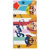 hermet, Telo Mare Paw Patrol, 70x140 cm, Asciugamano da Spiaggia o Piscina, 100% Morbido Cotone, Pratico e Leggero