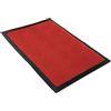 Comart - Zerbino Asciugapassi Kelly - 40x60 cm - Tappeto Sintetico Fuori Porta - Assorbente e Antipioggia - Fondo Antiscivolo in Gomma - per Ingresso Esterno o Interno - Rettangolare - Rosso