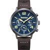 Timberland Orologio multifunzione da uomo, Marrone Scuro, Vestito Sportivo
