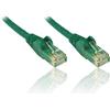 PremiumCord Cavo Patch Cat 6 UTP, 1Gbit/s, Cavo Ethernet, LAN, RJ45 Connettori, Flessibile e Robusto, AWG 26/7, Conduttori 100% CU, Verde, 5 m