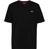 HUGO Dero222 T-Shirt, Nero1, L Uomo