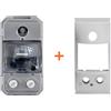Perry Lampada di Emergenza e Notturna 230V compatibile Vimar idea bianco - LE001