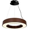 V-TAC Lampadario LED a Sospensione Circolare 50W Dimmerabile TRIAC in Metallo Colore Corten 4000K - SKU 6959 VT-7760-C