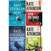 Black Swan Jackson Brodie Series 4 Books Collection Set By Kate Atkinson (Case Histories, When Will There be Good News?, Big Sky, One Good Turn)
