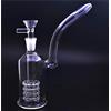 Aoheuo Bruciatore a olio in vetro spesso per raccogliere cenere, 20,3 cm, per bong, con dab rig da 14 mm, per fumare (B)