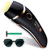 Generico IPL Epilatore Luce Pulsata con 5 Livelli di Energia,999.900 impulsi di luce Laser di rimozione dei peli indolore per uomini, donne, corpo, gambe, ascelle
