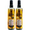 FEI FAN 2x Balsamo Spray Express OIL NUTRITIVE, Protezione Calore 230°C. Per Una Pettinabilità Immediata e Nutrimento, Per Capelli Fragili e Danneggiati 200ml