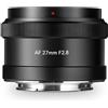 7artisans AF 27mm F2.8 Obiettivo XF Obiettivo autofocus APS-C Telaio per X-A1 X-A10 X-M1 X-T1 X-T10 X-T10 X-T100 Nero