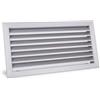 Ecoclima Griglia di Ripresa EGA 400X100 In Alluminio Passo 25mm