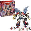 LEGO NINJAGO Mech Ultra Combinatore di Zane - Robot Giocattolo 4 in 1 Separabile