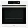 Whirlpool Forno a pirolisi AKZ96290WH - Forno pirolisi Bianco - Multifunzione - Calore Girevole o pulsato - 73 Litri - Porta Fredda (4 vetri) - Classe energetica A+