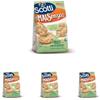 Riso Scotti Snack - Maisenza Mais con Rosmarino - Snack Sottili e Croccanti Senza Glutine - 60 g (Confezione da 4)