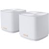 ASUS ZenWiFi XD5 (W-2-PK) Dual-band (2.4 GHz/5 GHz) Wi-Fi 6 (802.11ax) Bianco In
