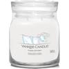 Yankee Candle Clean Cotton Signature Media Cotton Signature Candela Profumata Giara Signature