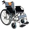 Polironeshop Ligera Carrozzina Pieghevole ad Autospinta in Alluminio - Sedia a Rotelle Leggera per Anziani, Disabili e Riabilitazione
