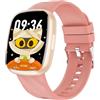 CATGIFF Smartwatch Bambini, Orologio Fitness Tracker 1.75, Smart Watch con 100+ Modalità Sportive, Frequenza Cardiaca, Monitor del Sonno, Giochi, Contapassi, Regalo per Bambino Bambina Ado 5-16 Anni - Oro