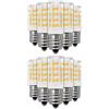 CLAR - Lampadina Cappa Cucina LED, Lampadine LED E14 Luce Calda, Lampadine Per Cappa da Cucina, Lampadina LED E14, E14 LED, Lampadine LED Tubolare 3W (Pack 10)