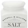 Maxwell & Williams Barattolo Per Sale In Porcellana Bianca Da 500 Ml, Stile Cottage Kitchen, Con Coperchio Ermetico