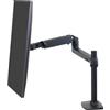 Ergotron Braccio per monitor LX con colonna alta, supporto da tavolo | Dimensioni schermo: 34 | nero opaco