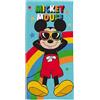 hermet, Disney, Telo Mare Topolino, 70x140 cm, Asciugamano da Spiaggia o Piscina, 100% Morbido Cotone, Pratico e Leggero