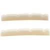 Musiclily Pro Jazz Bass Capotasto Osso Scanalatura Bone Nut per Basso Elettrico 4 Corde tipo Jazz Bass (2 Pezzi)