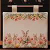 PETTI Artigiani Italiani - Accessori Tessili da Cucina, Copriforno di Pasqua 40x50 cm in Microfibra, Copri forno Moderno in Stampa Digitale Tulipani, 100% Made in Italy