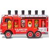 Thoughtfully 6 Salse Piccanti in Camion dei Pompieri, Cofanetto Regalo | 6 salse piccantissime da grill - Con Ghost Pepper, tra i più piccanti al mondo - Regalo uomo, compleanno e Festa Papà