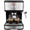Sirge Macchina per Caffe Espresso e Cappuccino con 3 filtri per caffe macinato e Cialde di carta Lussy