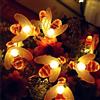 Wishstar 7m Impermeabile luci solari esterno, Luci ape Fiabesche ad Energia Solare, luci da giardino decorazioni per Case Giardini Decorazioni Natalizie Feste