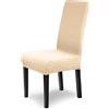sh SCHEFFLER-HOME LIVE HOMESTYLE SCHEFFLER-Home coprisedia Stretch Emil/coprisedia stretch crema set di 4 / coprisedia elastici/coprisedia sedie girevoli/coprisedia stretch in flanella per sedie con schienale alto