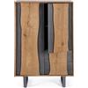 Andrea Bizzotto Credenza Mobile Alto con Ante e Casetti Garwood H120 cm