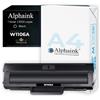 alphaink W1106A Toner Compatibile con HP 106A W1106A + 1 Risma A4 500 fogli 75GR per Laser 107a 107r 107w per MFP 135a 135r 135w 135wg 137fnw 137fwg Versione da 1.000 Copie