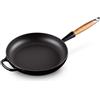 LE CREUSET Padella Bassa in Ghisa 24 cm Nero
