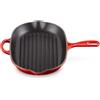 LE CREUSET Bistecchiera Skillet Evolution Ovale 32 cm Ciliegia